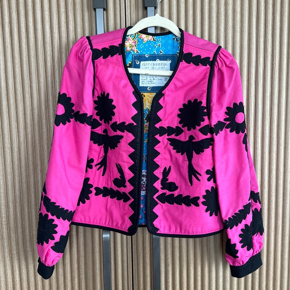 Alix of Bohemia Hot Lips Jacket - New, One of a Kind